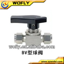 NPT Threaded 3000PSI double union ball valve